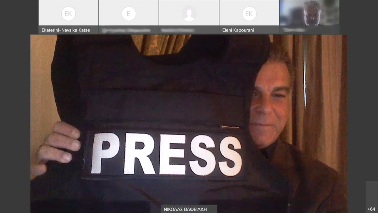 Διάλεξη του Νικόλα Βαφειάδη στους φοιτητές του ΠΜΣ