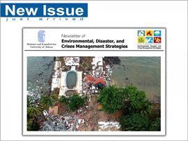 Newsletter of Environmental Disasters and Crises Management Strategies 