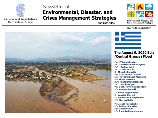 Newsletter #19 - The August 9, 2020 Evia [Central Greece] Flood